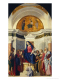 Buy Madonna and Child with Six Saints at AllPosters.com