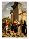 Buy Madonna and Child with Saints Andrew and Michael at AllPosters.com