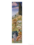 Buy Procession of the Magi: Shepherds with Donkey and Sheep at AllPosters.com