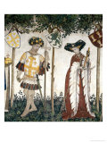 Braves and Heroines Series: Goffredo Di Buglione and Delfila