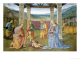Buy Niche with Annunciation, Christ in Glory and Nativity at AllPosters.com