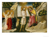 Buy Triptych of the Virgin and Child with Saints: Baptism of Christ at AllPosters.com