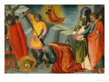 Buy Triptych of the Virgin and Child with Saints: Martyrdom of Saint Donatus at AllPosters.com