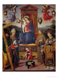 Buy Madonna and Child with the Infant Saint John and Saints at AllPosters.com
