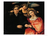 Buy Portrait of Messer Marsilio and His Wife at AllPosters.com