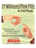 Buy Dr Williams Pin Pills Medical Medicine, UK, 1890 at AllPosters.com
