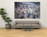 Buy Motorcyclists Racing 75 Miles Cross Country Through Mojave Desert at AllPosters.com