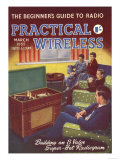 Buy Practical Wireless, Radios Listening To Music DIY Hi-Fi Magazine, UK, 1950 at AllPosters.com