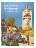 Mobiloil Gas Stations Day Trips, USA, 1920