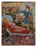 The Sleeping Beauty, Fairy Tales Children's Books Pantomimes Posters, UK, 1910