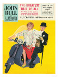 Buy John Bull, Scooters City Gents Bowler Hats Commuters Magazine, UK, 1958 at AllPosters.com