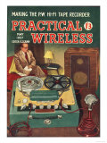Buy Practical Wireless, DIY Radios Tape Recorders Magazine, UK, 1950 at AllPosters.com