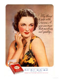 Craven A, Womens Fashion Cigarettes Smoking, USA, 1937