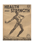 Buy Health and Strength, Body Building Fitness Exercise Gay Magazine, UK, 1938 at AllPosters.com