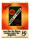 Lucky Strike, Cigarettes Smoking, USA, 1930