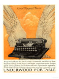Underwood Portable Typewriters Equipment, USA, 1922