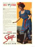 Womens Swimwear Swimsuits Swimming Costumes Stage Bathing Costumes, USA, 1912