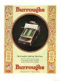 Buy Equipment Burroughs, Adding Machines, Accountants, USA, 1920 at AllPosters.com