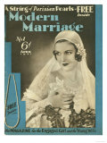 Modern Marriage, Weddings Marriages Brides First Issue Magazine, UK, 1931