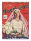 Miss Modern, Brides Weddings Magazine, UK, 1931