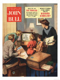 John Bull, Holiday Weather Forecast Magazine, UK, 1950 Premium Poster