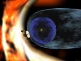 Buy Voyager 2 Spacecraft Studies the Outer Limits of the Heliosphere at AllPosters.com
