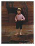 Boy Fishing at 58 1/2 East 10th Street, 1871