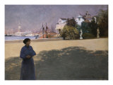 Along the Grand Canal, 1887 Giclee Print