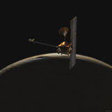 Buy Mars Odyssey Spacecraft over Martian Sunrise at AllPosters.com