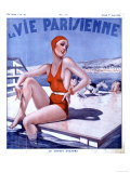 La Vie Parisienne, Glamour Womens Swimwear Fashion Magazine, France, 1936