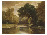 Landscape with Trout Stream, 1857