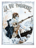 Buy La Vie Parisienne, Glamour Musical Instruments Magazine, France, 1918 at AllPosters.com