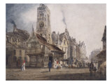 Buy View of a Market Square, c.1832 at AllPosters.com