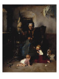 Buy Grandmother's Helpers, 1874 at AllPosters.com