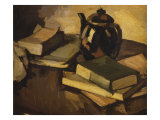 Still Life with a Teapot and Books on a Table, c.1926
