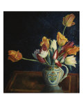 Buy Tulips in a Staffordshire Jug, Catalogue No. 210C at AllPosters.com
