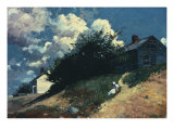 Houses on a Hill, 1879