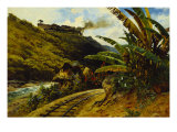 Buy Journey by Steam Train, Paisaje Con Ferrocarril, 1892 at AllPosters.com