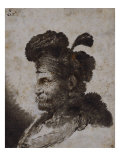 Buy The Head of an Oriental in Profile to the Left, 1635-40 at AllPosters.com