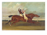Buy Actaeon Beating Memnon in the Great Subscription Purse at York August 1826, c.1831 at AllPosters.com