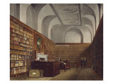Buy The King's Library, Buckingham House, Hand Coloured Plate from The History of Royal Palaces, 1819 at AllPosters.com