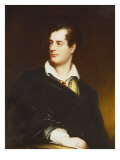 Portrait of George Gordon, 6th Lord Byron, Half Length, in an Embroidered Coat, 18th-19th Century