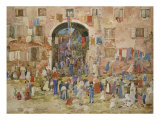 Venice: Riva Degli Schiavone, Castello, 1898