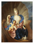 Portrait of the Comtesse de Cozel with Her Son, as Venus and Cupid