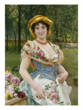 Buy Rose Celebration, Tripudio Di Rose, 19th Century at AllPosters.com