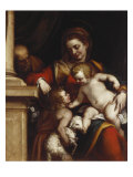 Buy The Holy Family with the Infant St. John the Baptist at AllPosters.com