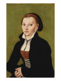 Portrait of Katharina Von Bora, 1472-1553