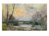 View of the Seine, Paris, Vue de La Seine, Paris