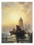 Fish Pond, Orient Bay, L. I, 1876