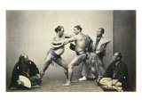 Buy Sumotori or Wrestlers, c.1870-80 at AllPosters.com